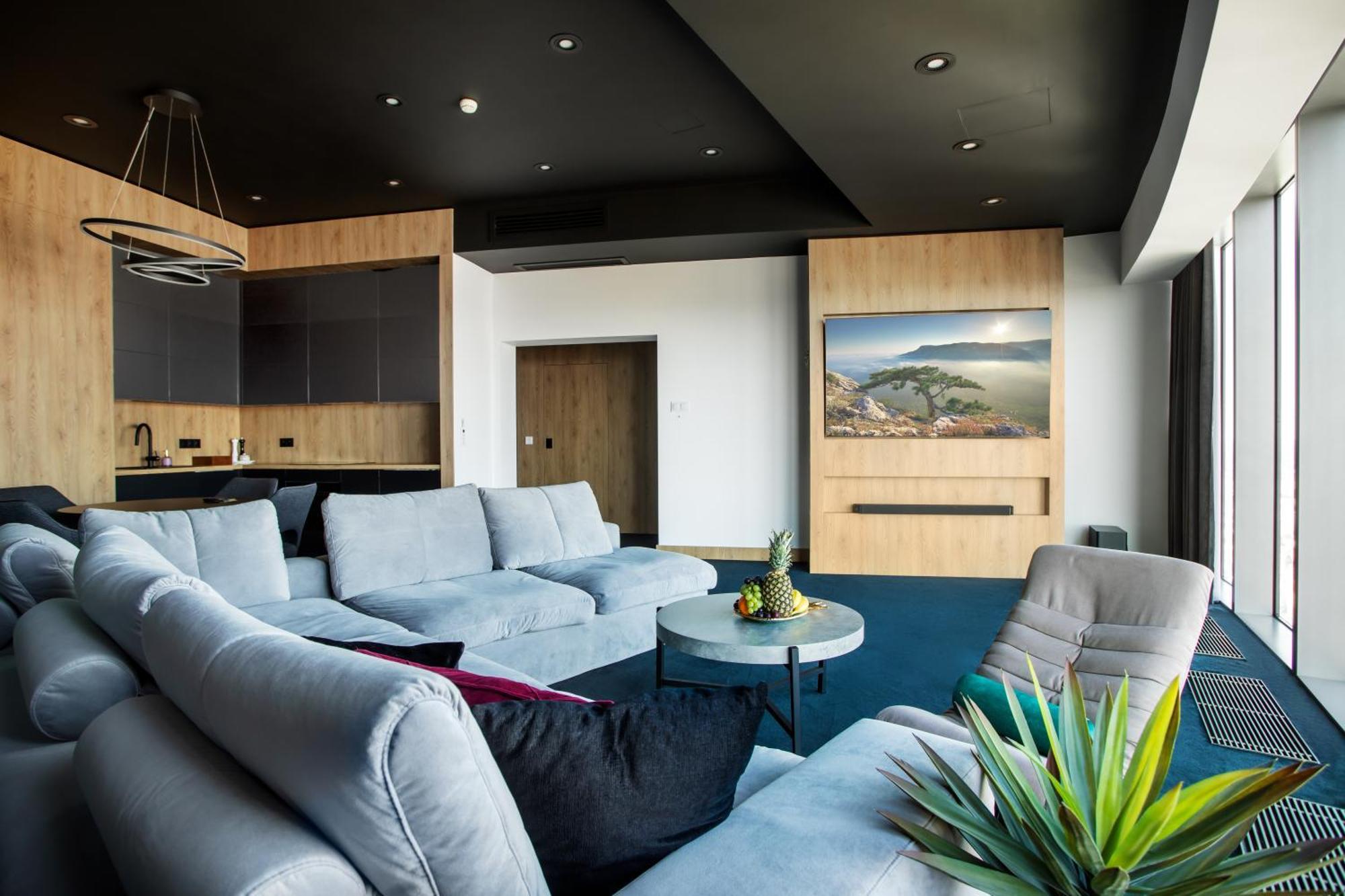 30Th+ Floor Apartments In Sky Tower Wroclaw Room photo