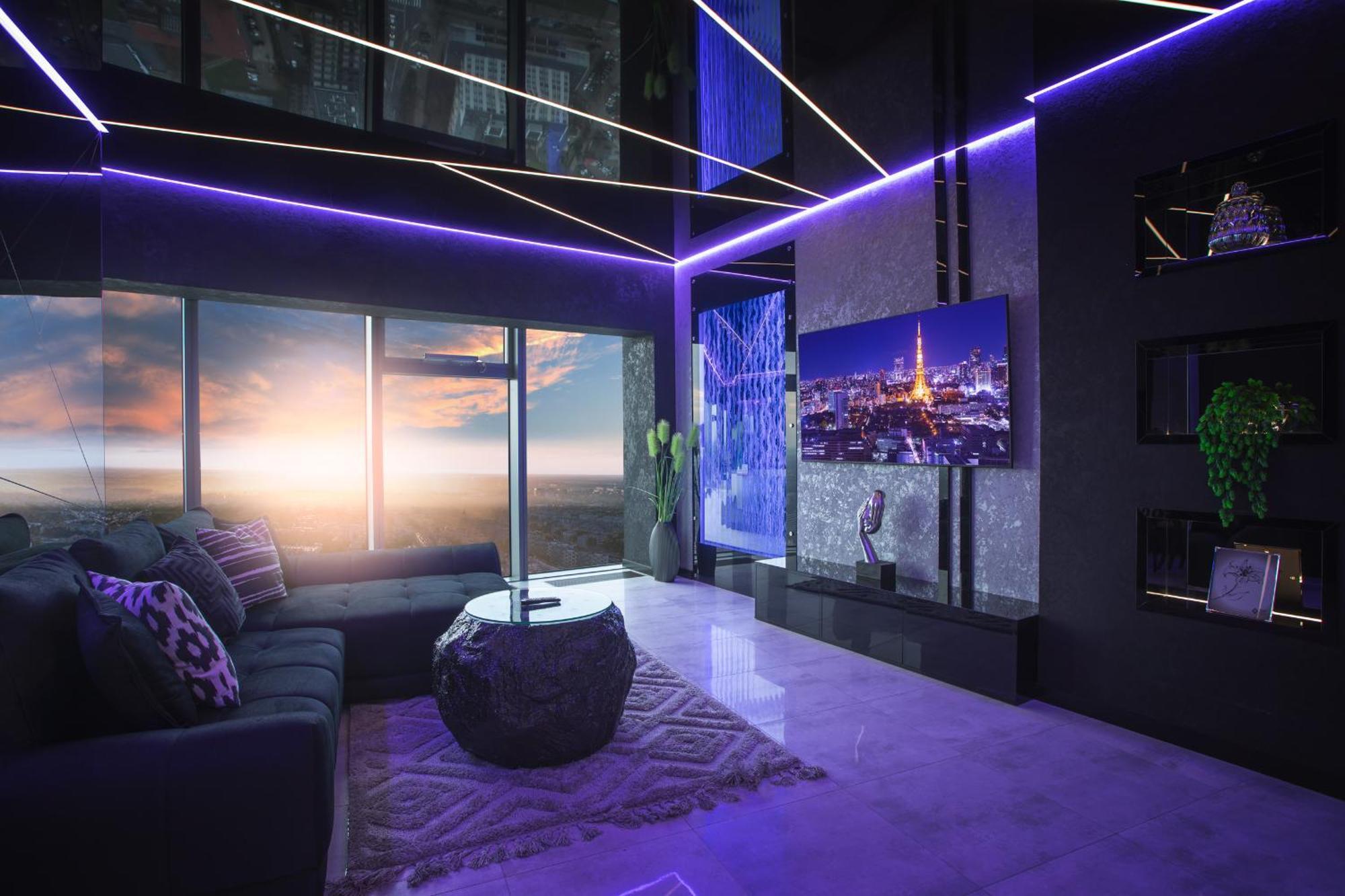 30Th+ Floor Apartments In Sky Tower Wroclaw Exterior photo